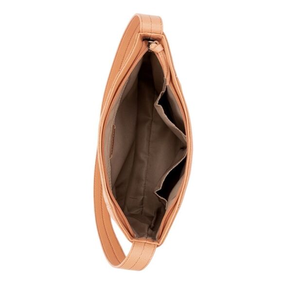 The Sak De Young Hobo Orange Nectar Leather Large Handbag Shoulder Bag Purse NWT - Picture 4 of 11